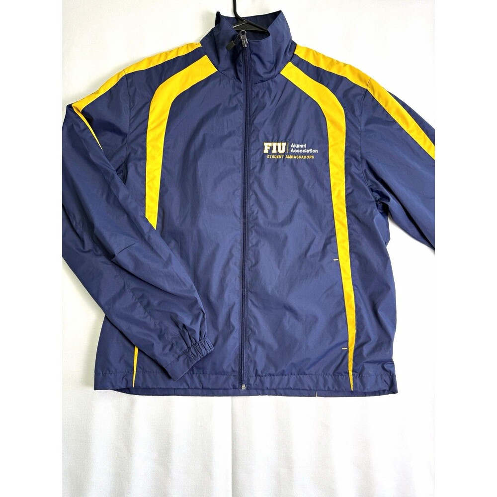 FIU Alumni Student Ambassadors Full Zip Jacket Blue/Yellow S